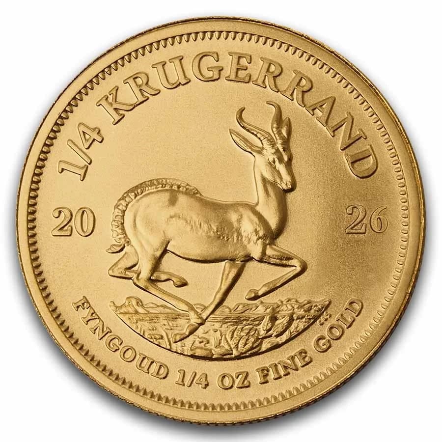 1/10 oz عملة ذهبية Krugerrand | 2026 — الوجه الأمامي