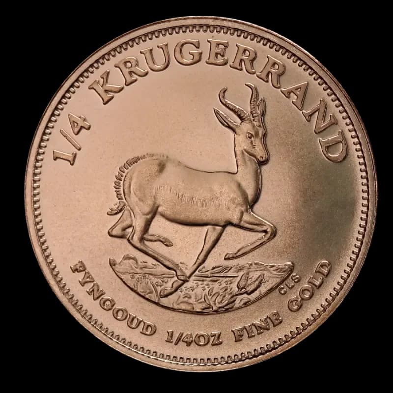 1/4 oz Krugerrand Gold Coin | 2025 — obverse