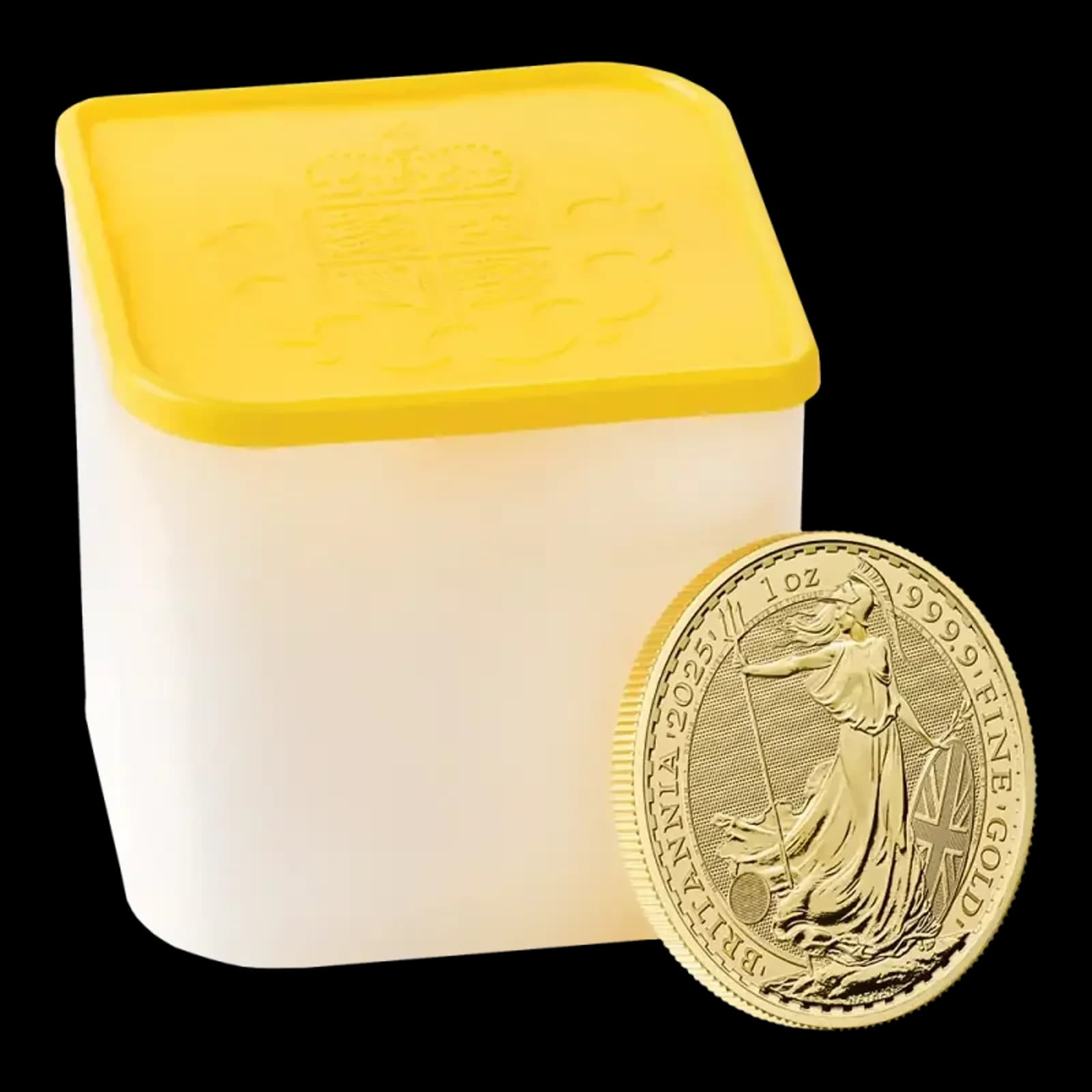 1 oz Britannia Gold Coin £100 | 2025 — packaging