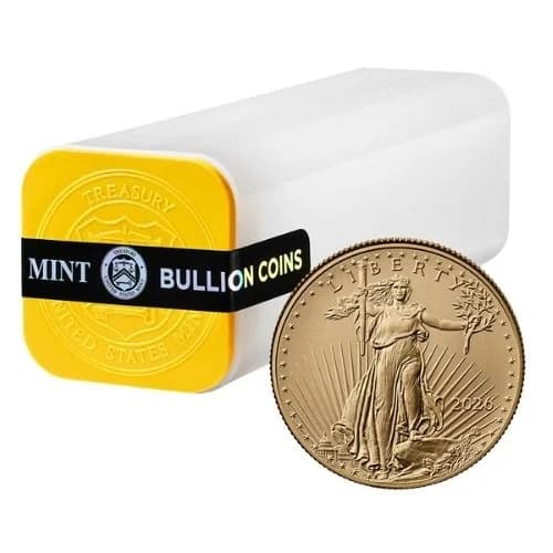1/2 oz Золотая монета American Eagle | 2026 — упаковка