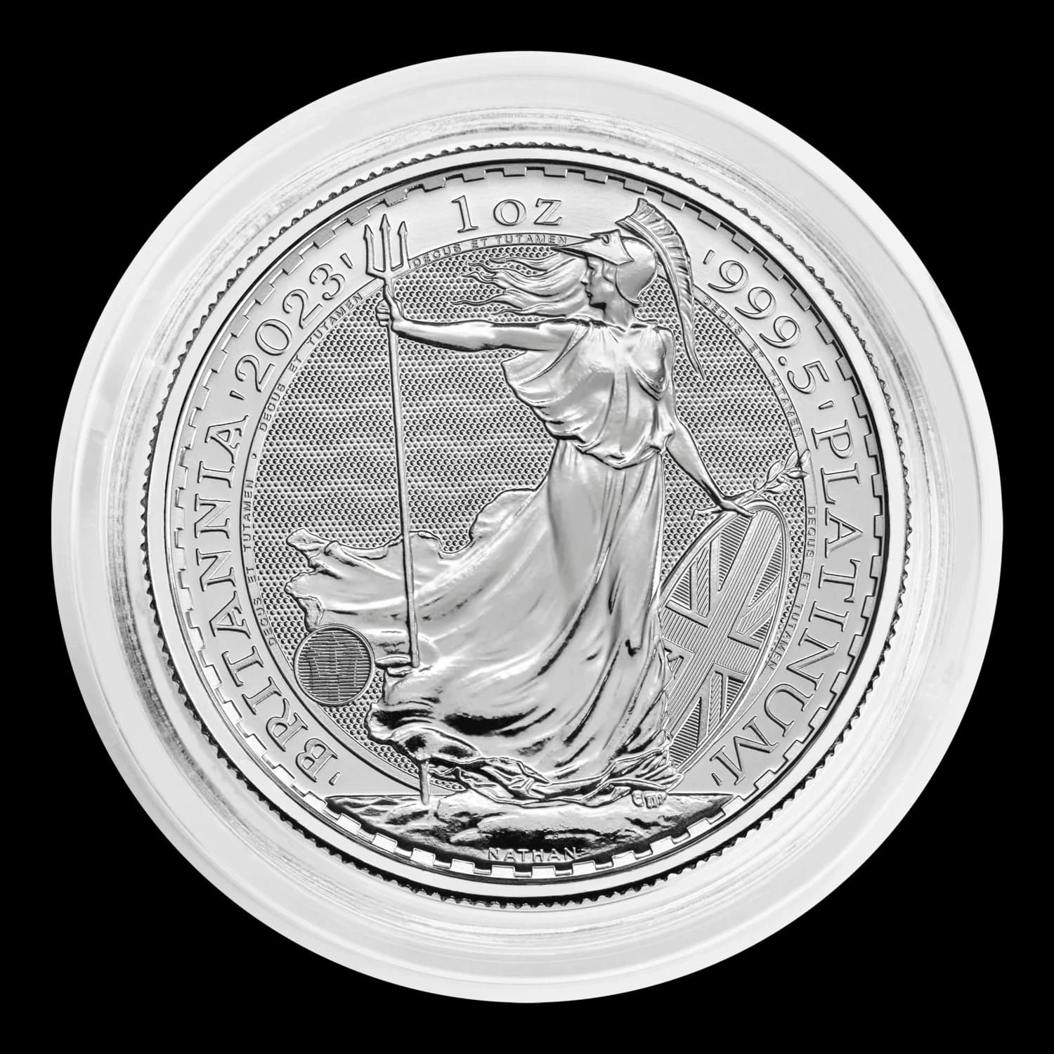 1 oz عملة بلاتينية Britannia | 2023 — التغليف