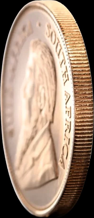 1 oz عملة ذهبية Krugerrand | 2025 — الحافة