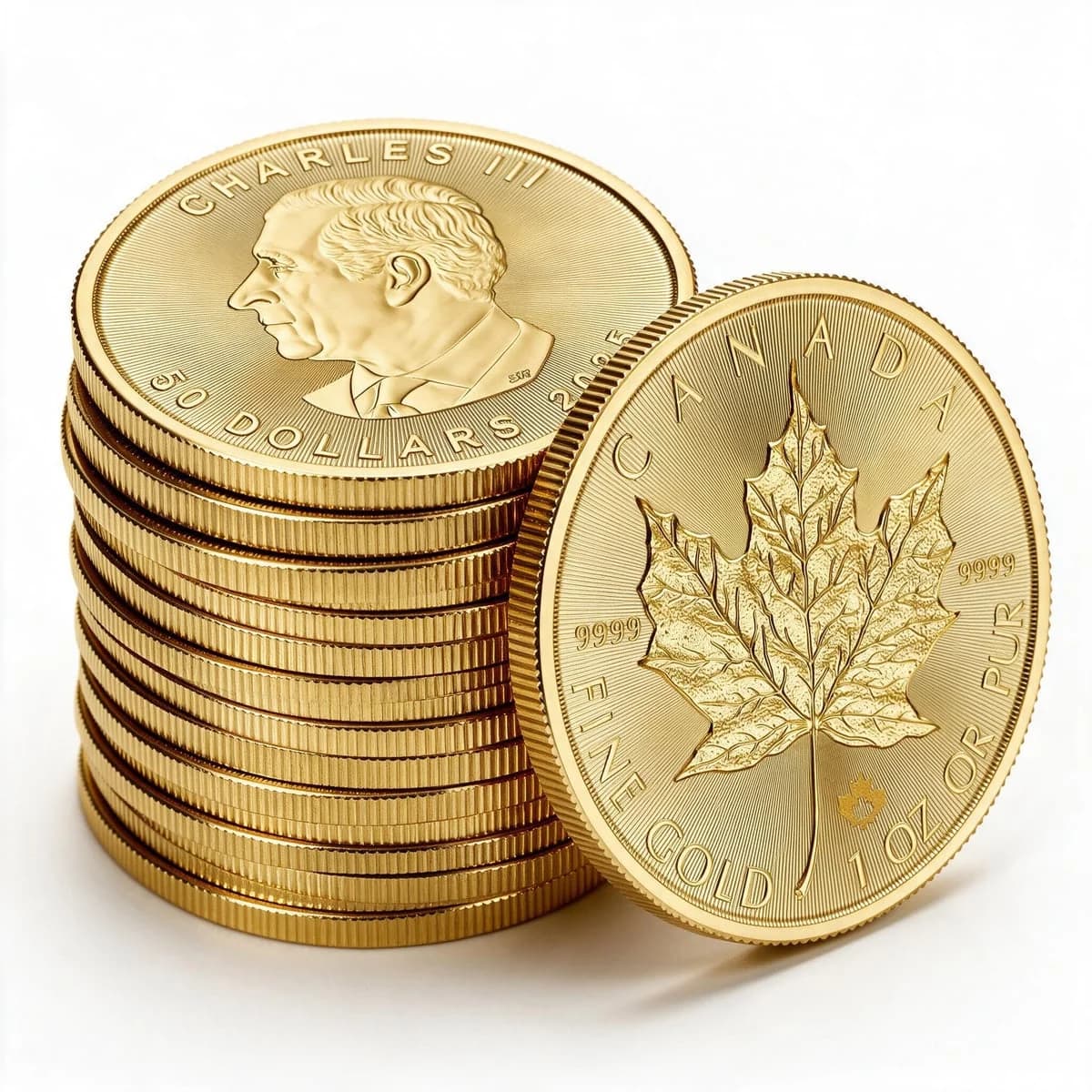 1 oz عملة ذهبية Maple Leaf | 2025 — كمية بالجملة
