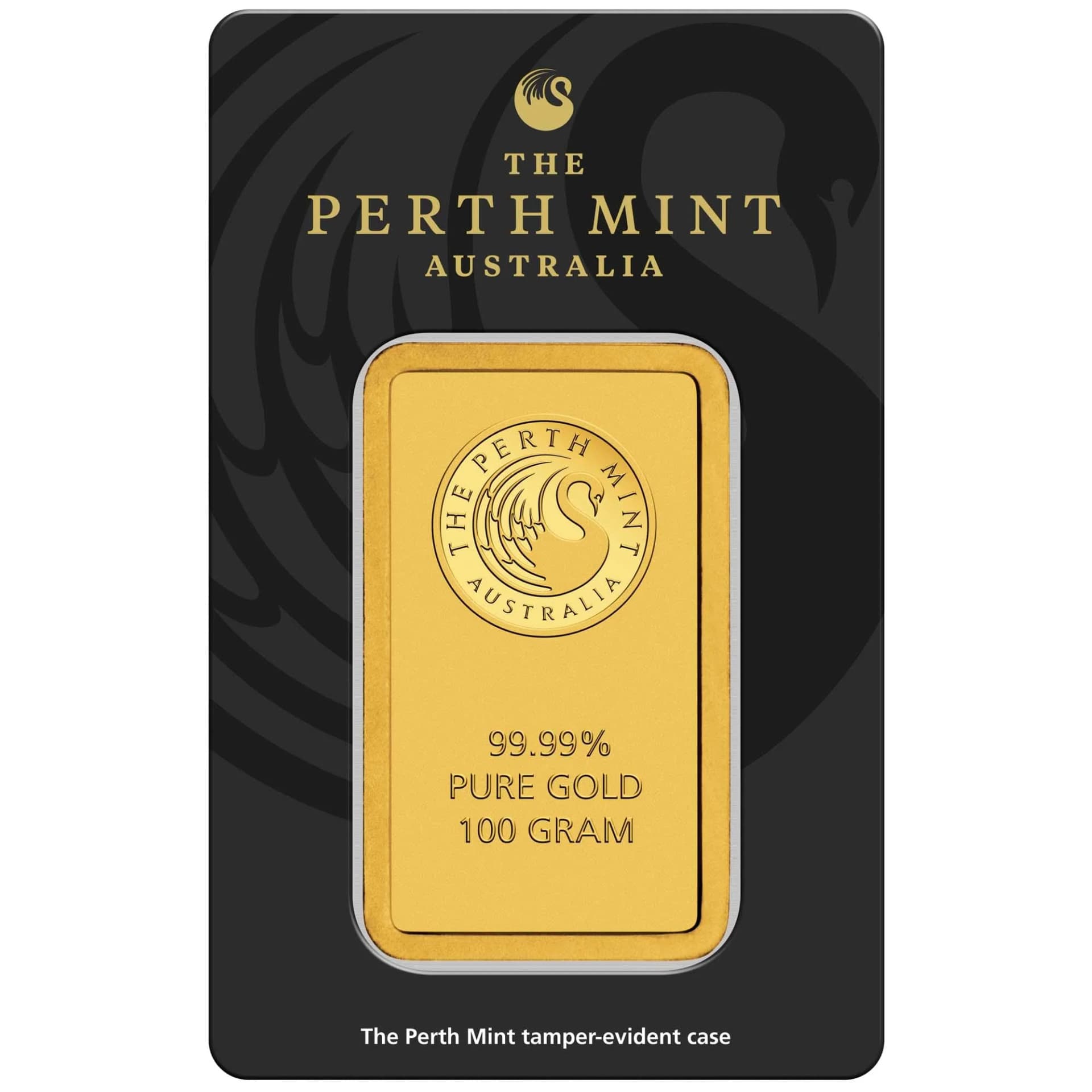 100g سبيكة ذهبية Perth Mint — التغليف