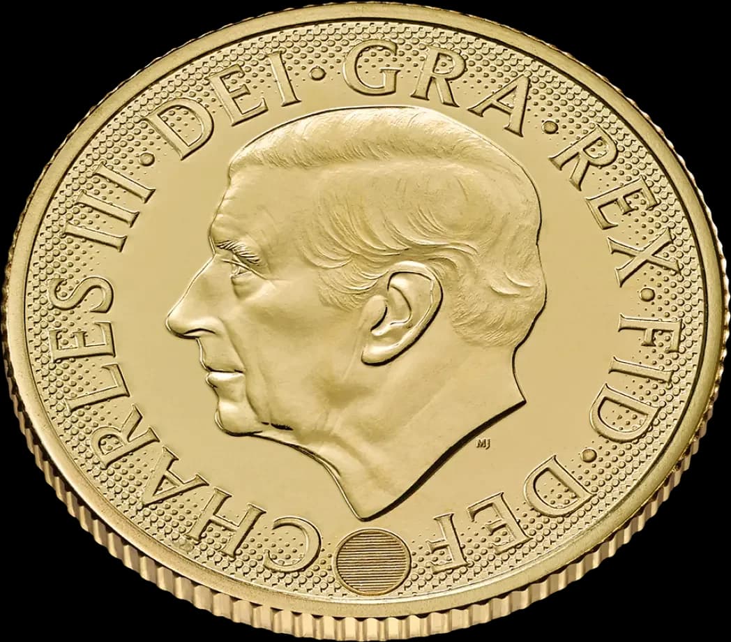 Sovereign Charles III Gold Coin | 2026 — reverse and edge
