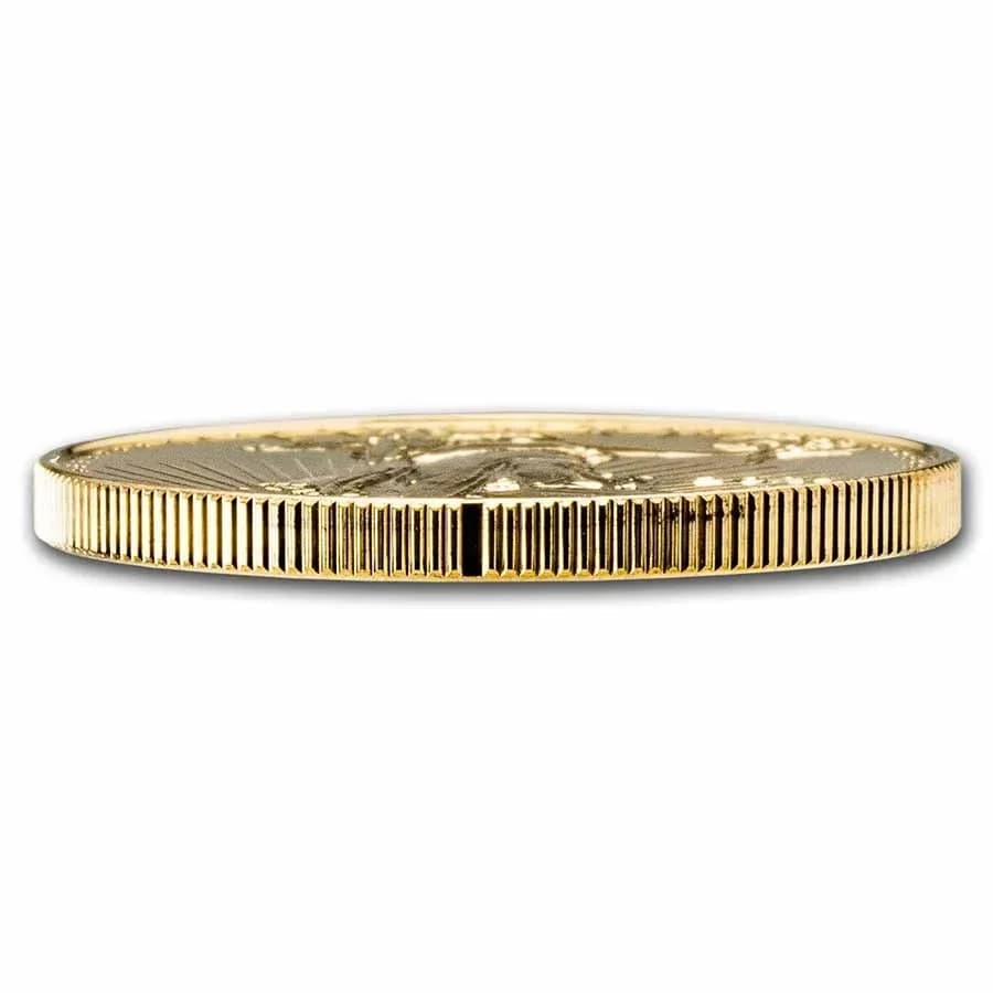 1 oz Золотая монета American Eagle | 2026 — гурт
