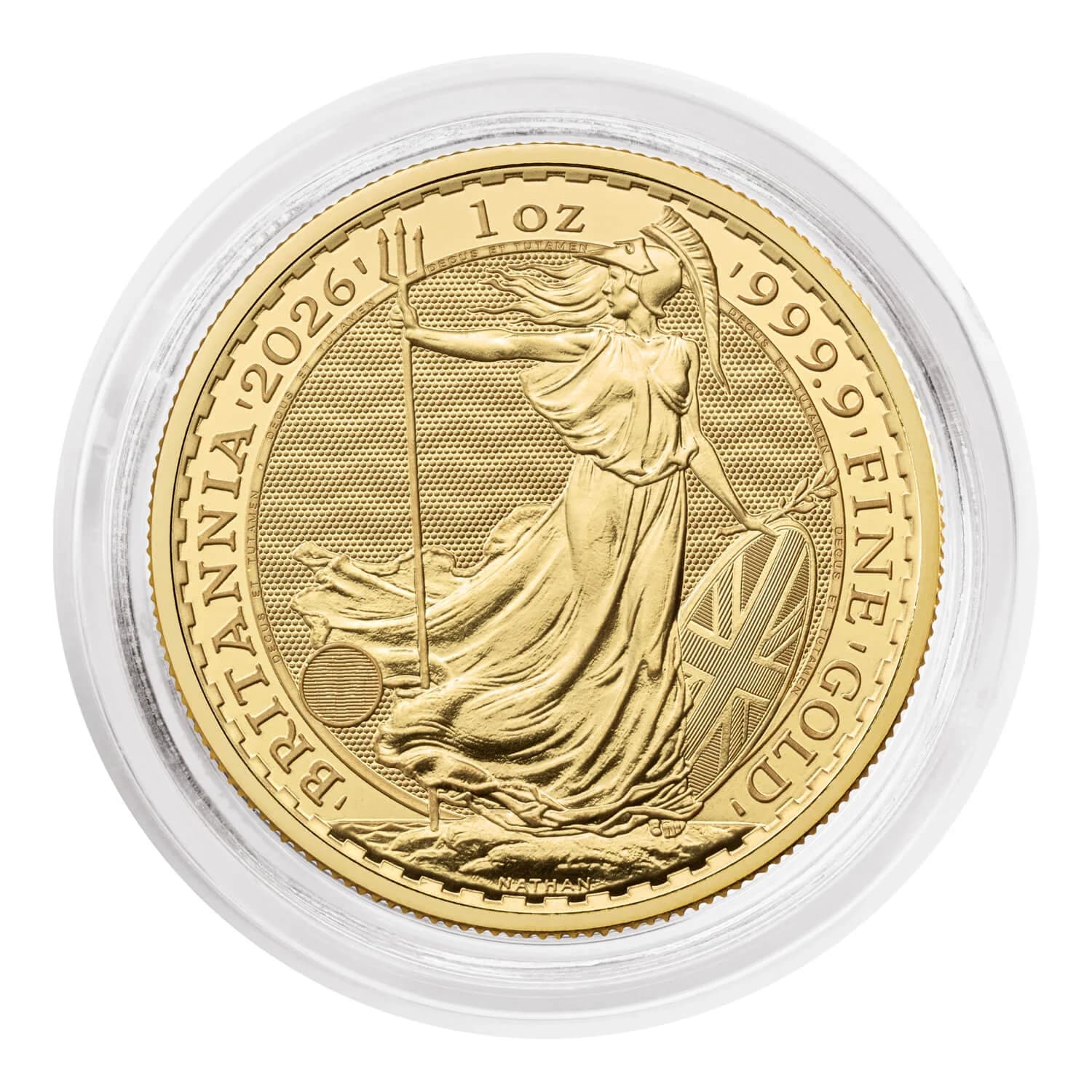 1 oz عملة ذهبية Britannia | 2026 — التغليف