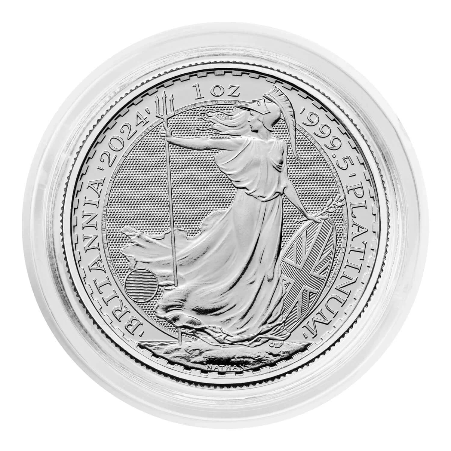 1 oz Платиновая монета Britannia | 2024 — упаковка