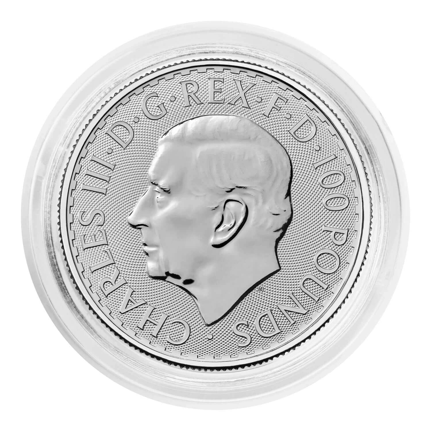 1 oz Платиновая монета Britannia | 2024 — упаковка