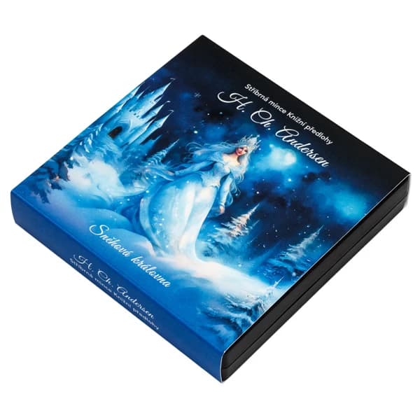 Lifestyle photo of the 2025 0.93 oz silver Fairy Tales coin: .9990 fine silver.