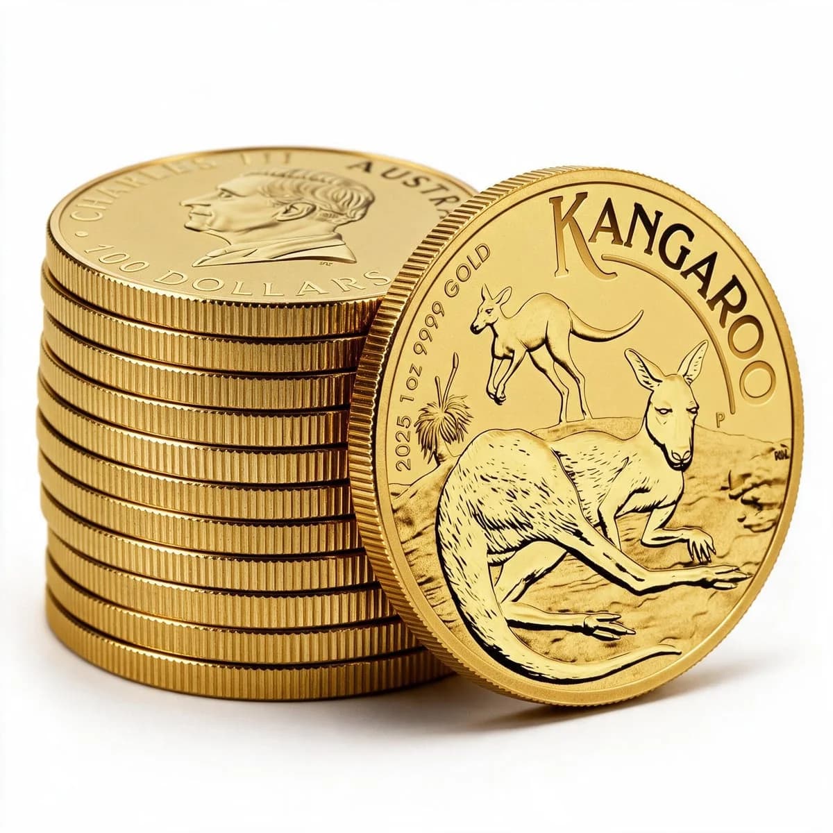 1 oz Austraalia Kangaroo kuldmünt | 2025 — bulk lot
