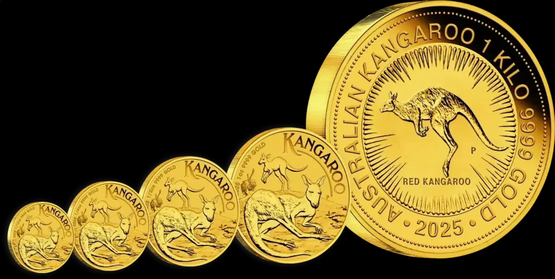 1 oz Austraalia Kangaroo kuldmünt | 2025 — marketing image