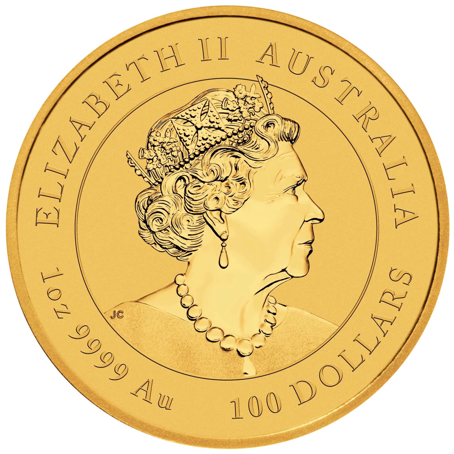 1 oz Lunar III Year of the Rabbit Gold Coin | 2023 — obverse