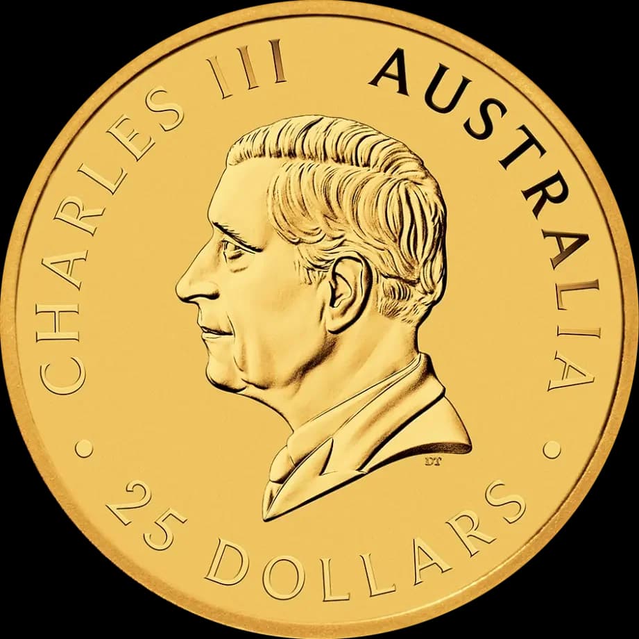 1/4 oz Australian Kangaroo Gold Coin | 2026 — obverse