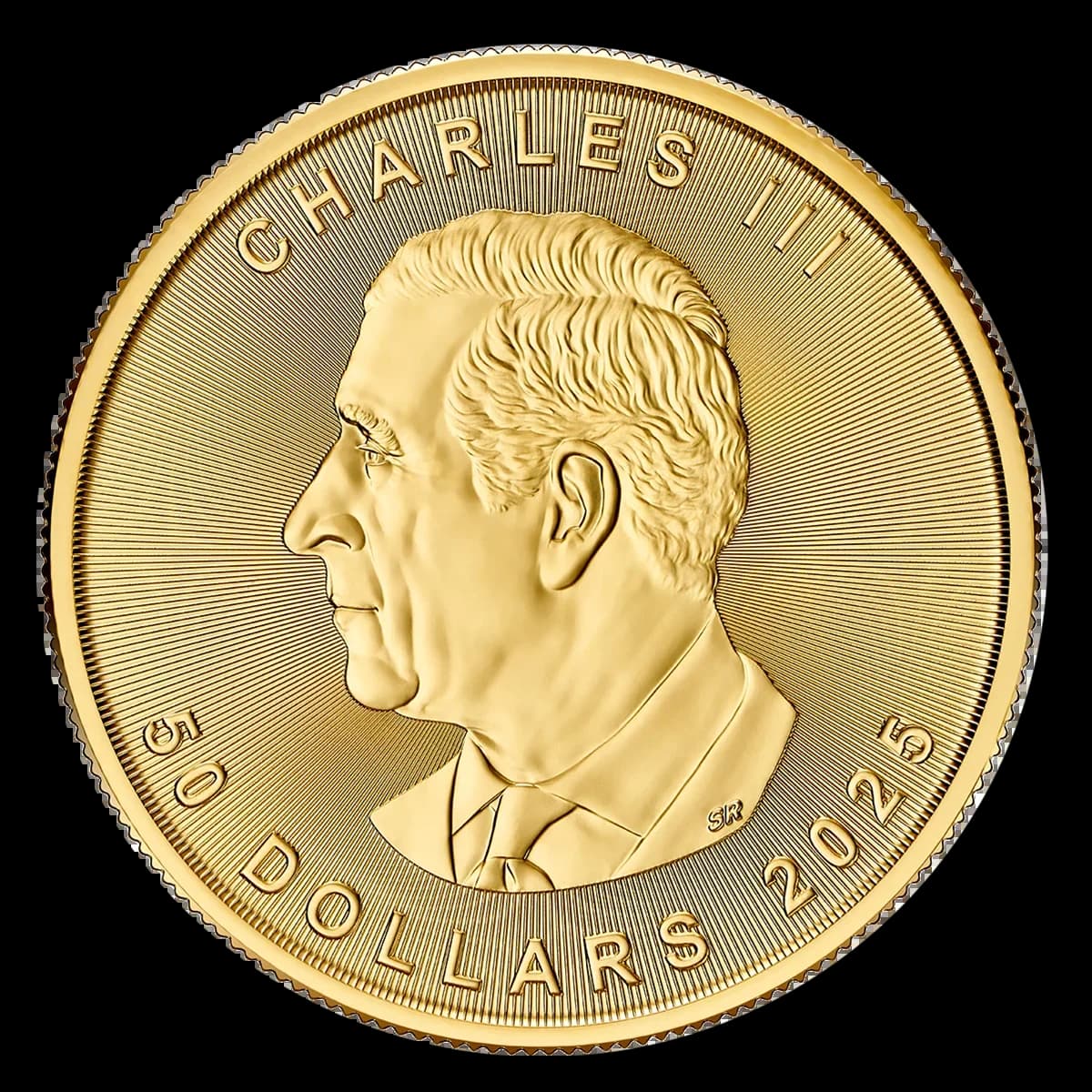 1/4 oz Maple Leaf kuldmünt | 2025 — obverse