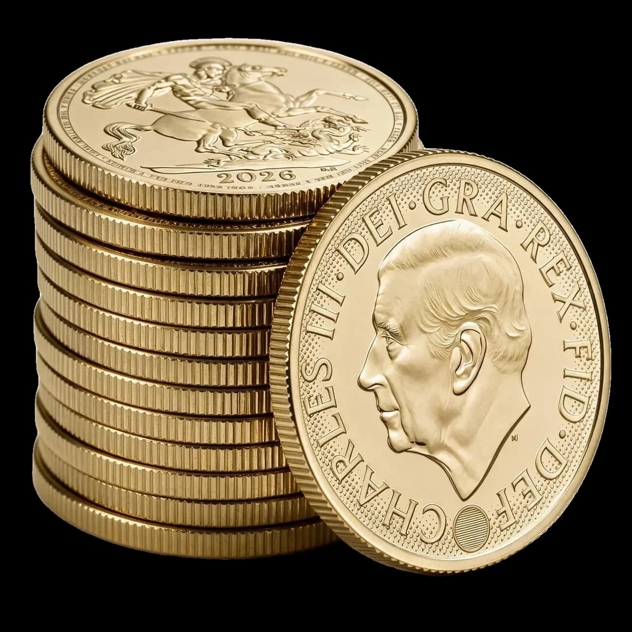 Sovereign Charles III Gold Coin | 2026 — bulk lot