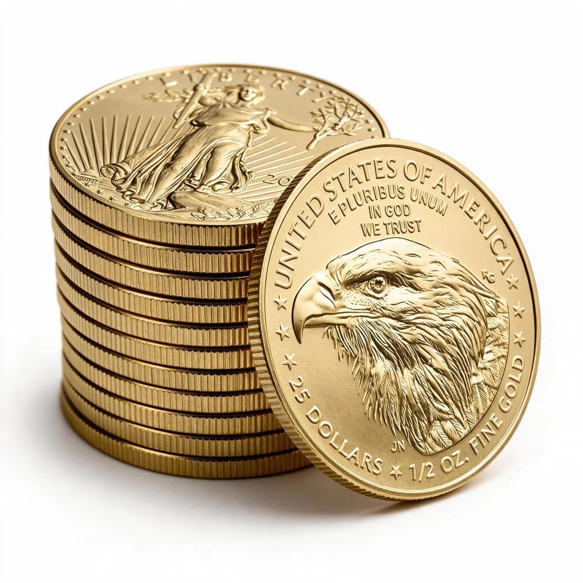 1/2 oz American Gold Eagle kuldmünt | 2026 — bulk lot