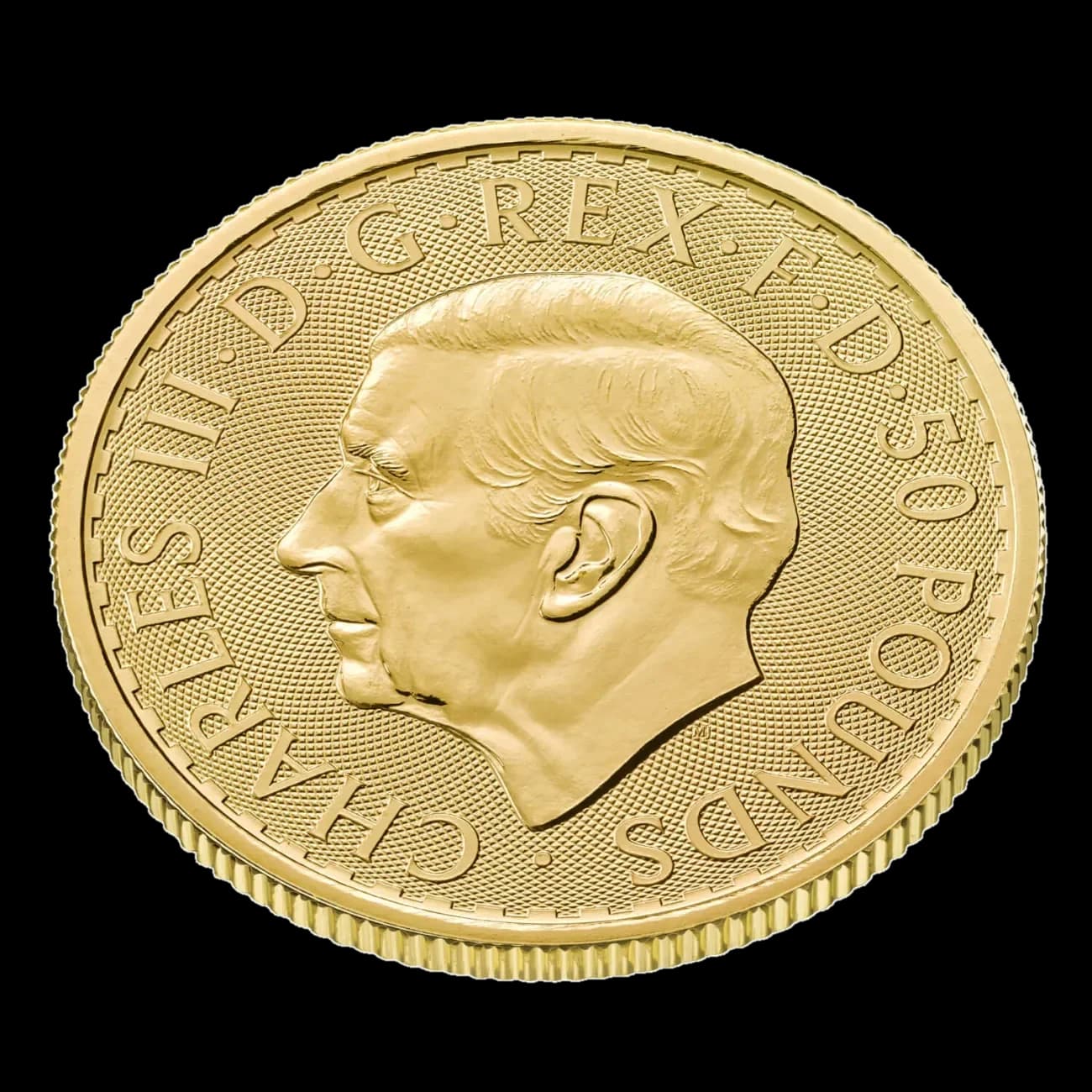 1/2 oz Britannia Gold Coin | 2026 — obverse and edge