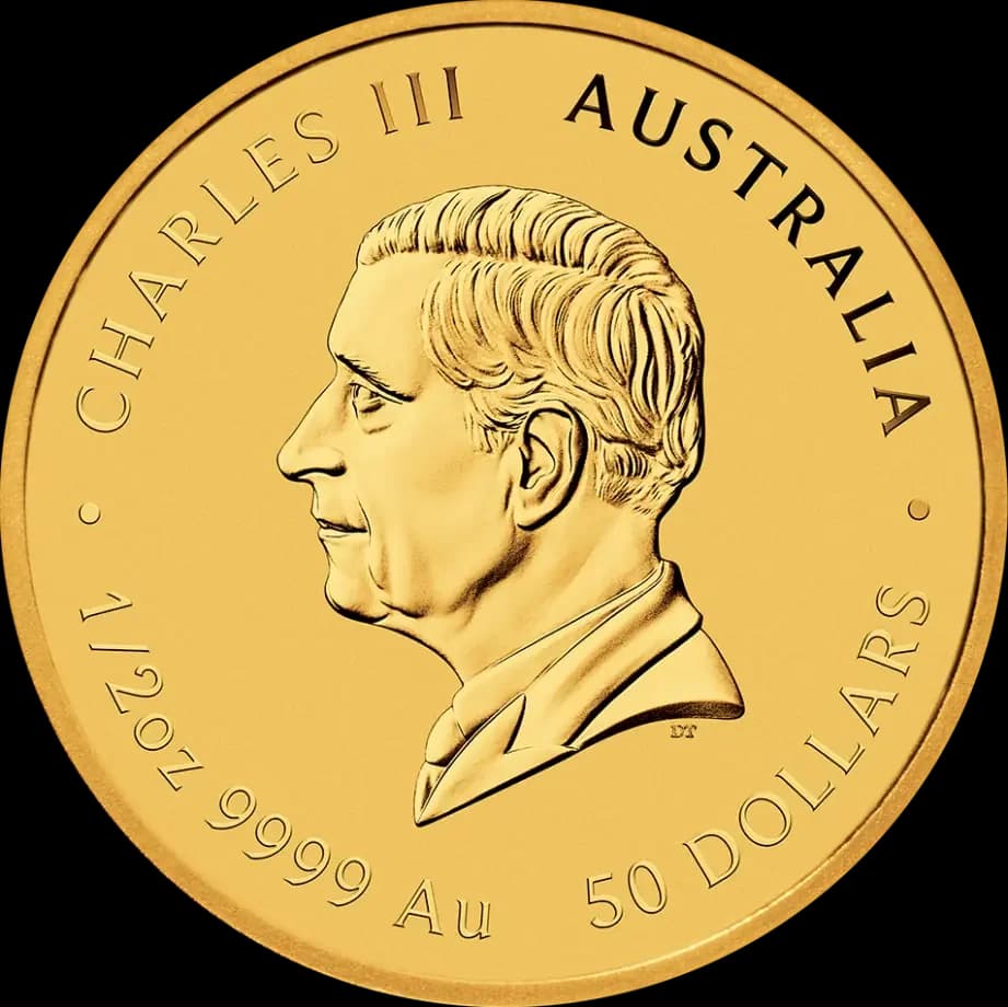 1/2 oz Lunar III Year of the Horse Gold Coin | 2026 — obverse