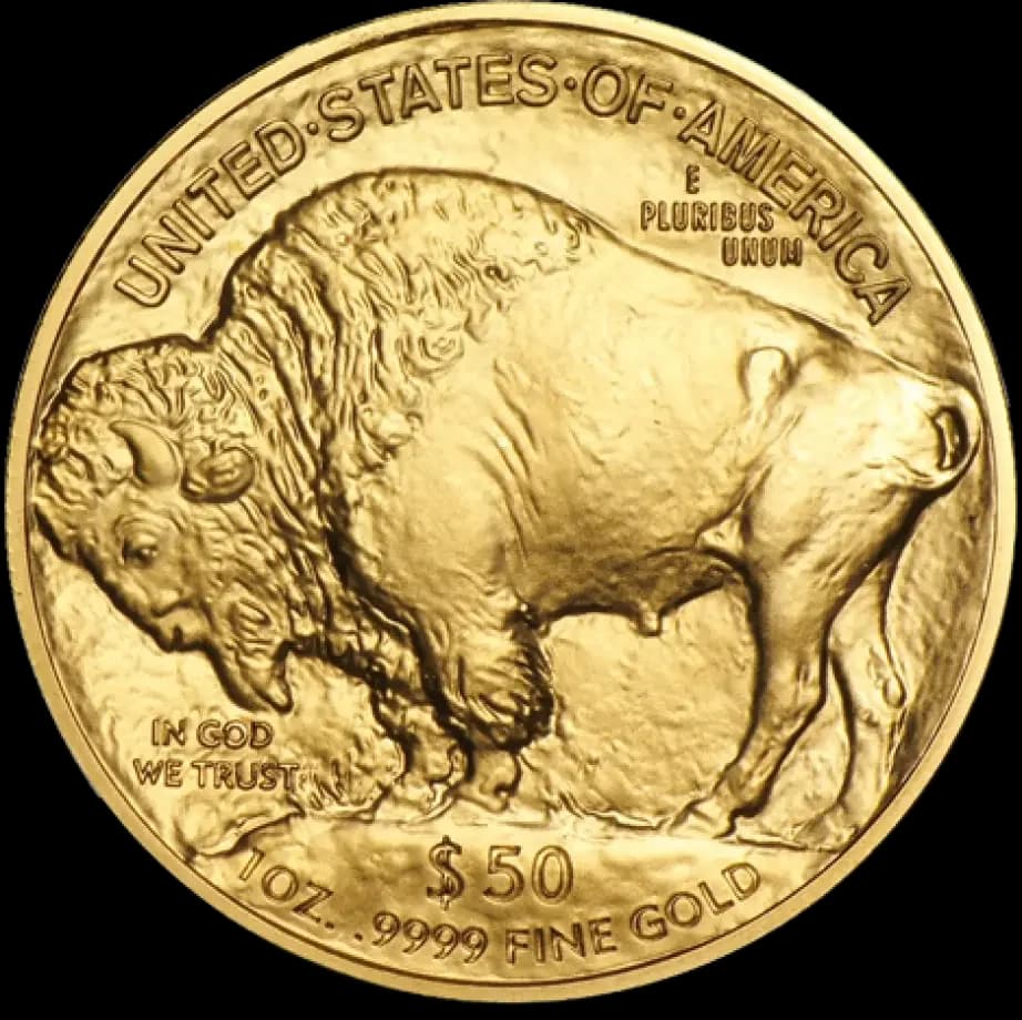 1 oz American Buffalo Gold Coin | 2025 — reverse