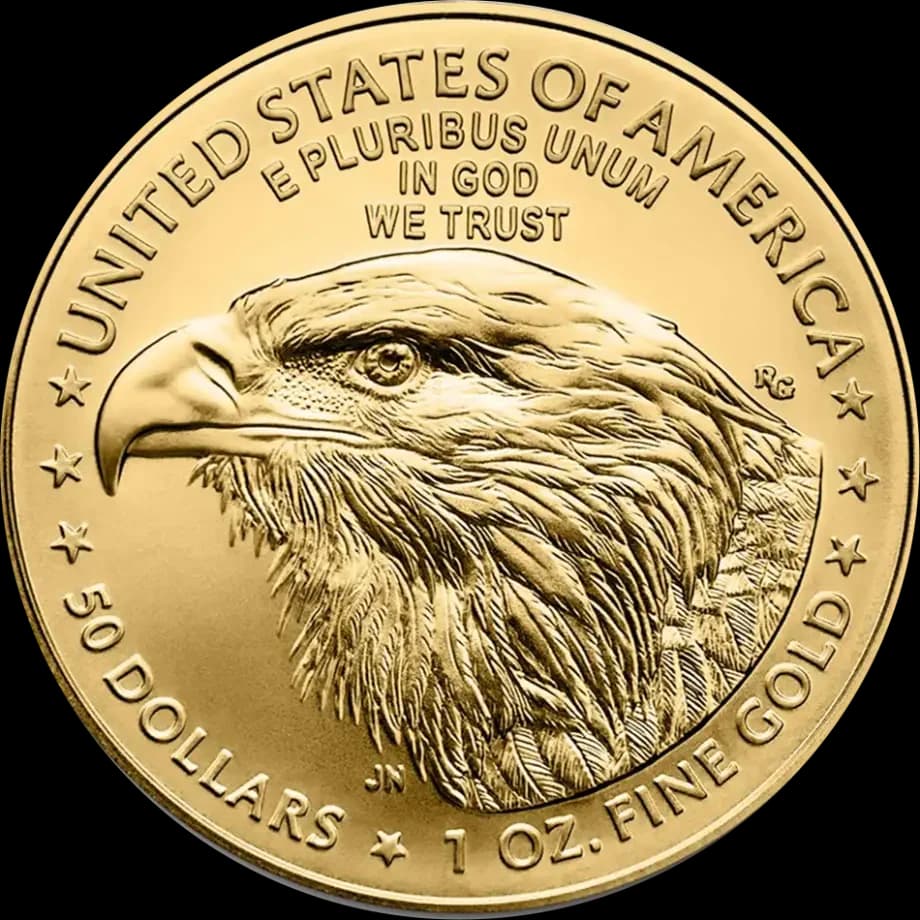 1 oz American Eagle Gold Coin | 2025 — reverse