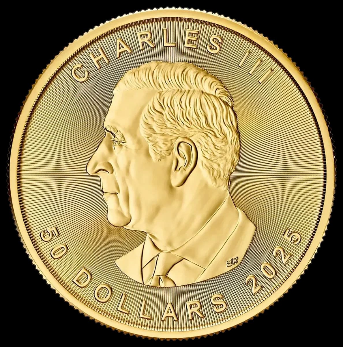 1 oz Maple Leaf kuldmünt | 2025 — obverse