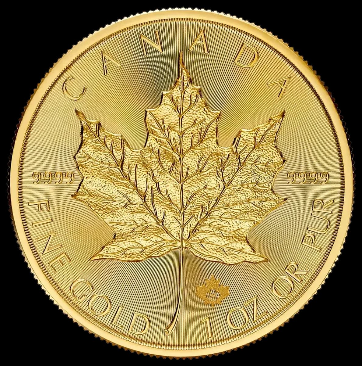 1 oz Maple Leaf kuldmünt | 2025 — reverse