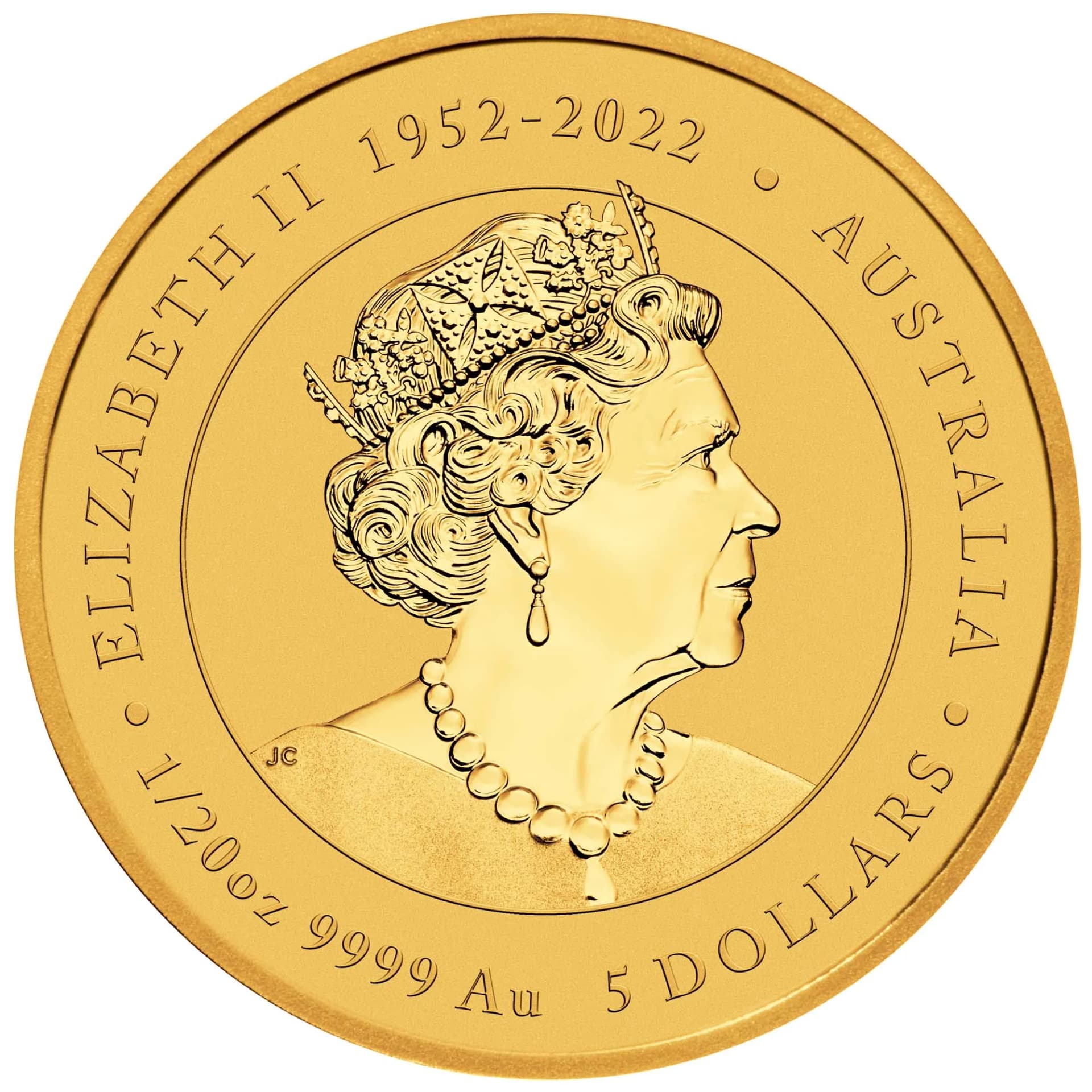 1/20 oz Lunar III Year of the Dragon Gold Coin | 2024 — obverse